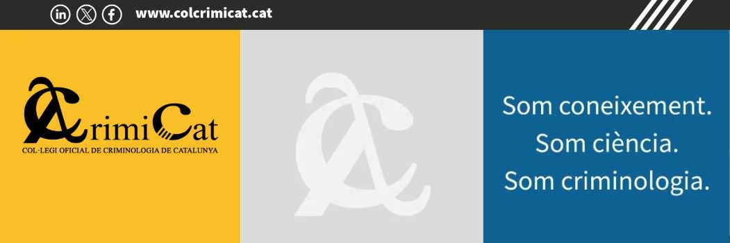 Col·legi Oficial de Criminologia de Catalunya banner