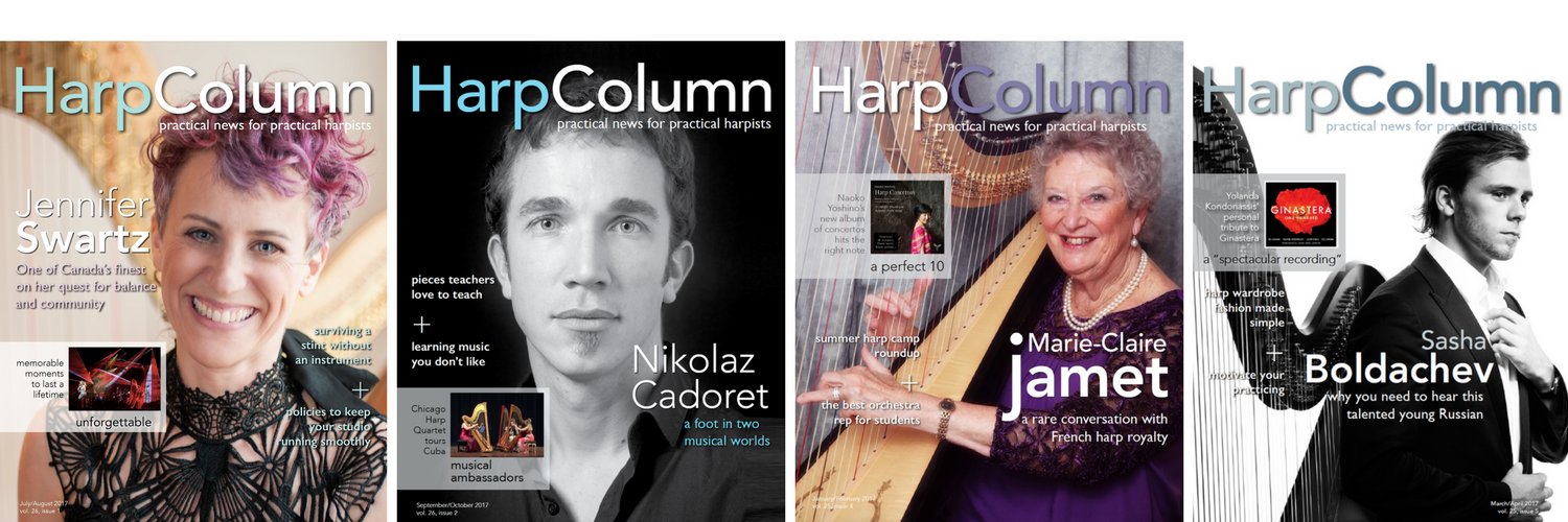 Harp Column banner