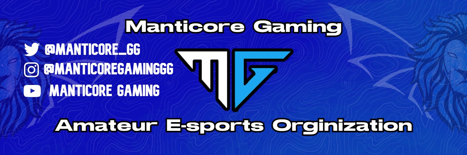 Manticore Gaming banner