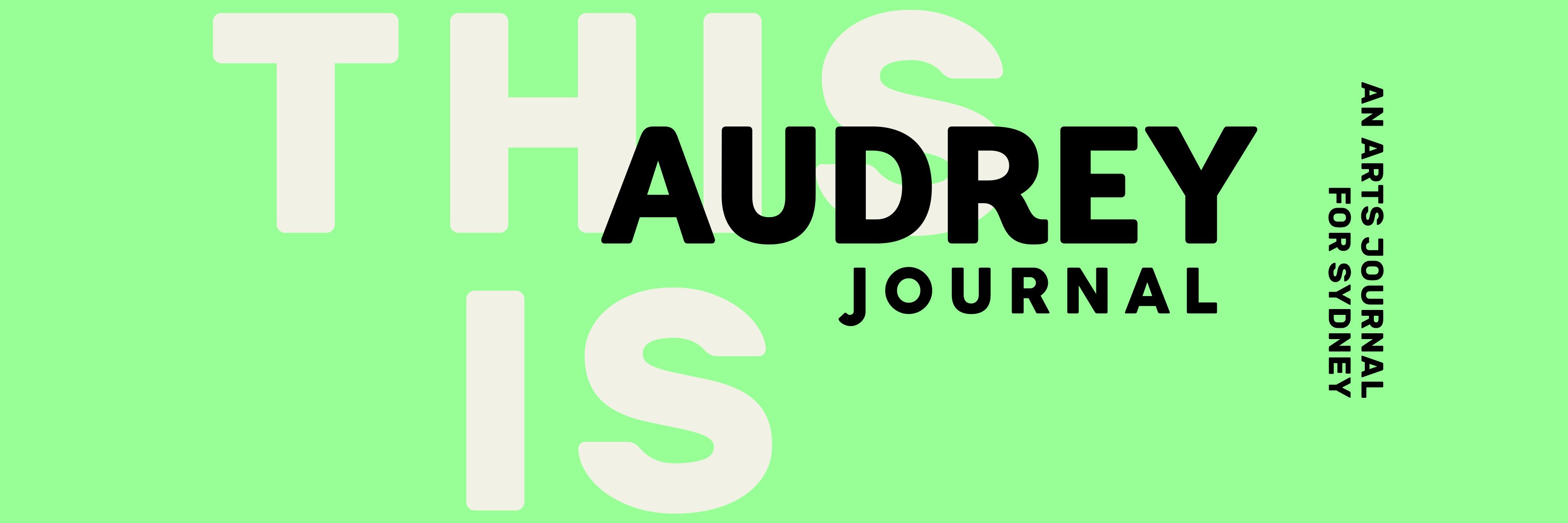 Audrey Journal banner