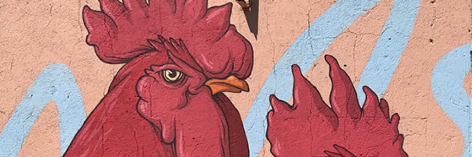 A S banner