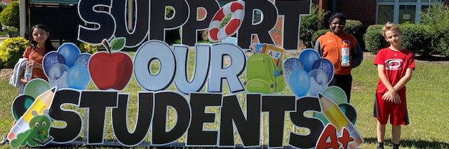 Perry Harrison PTA banner