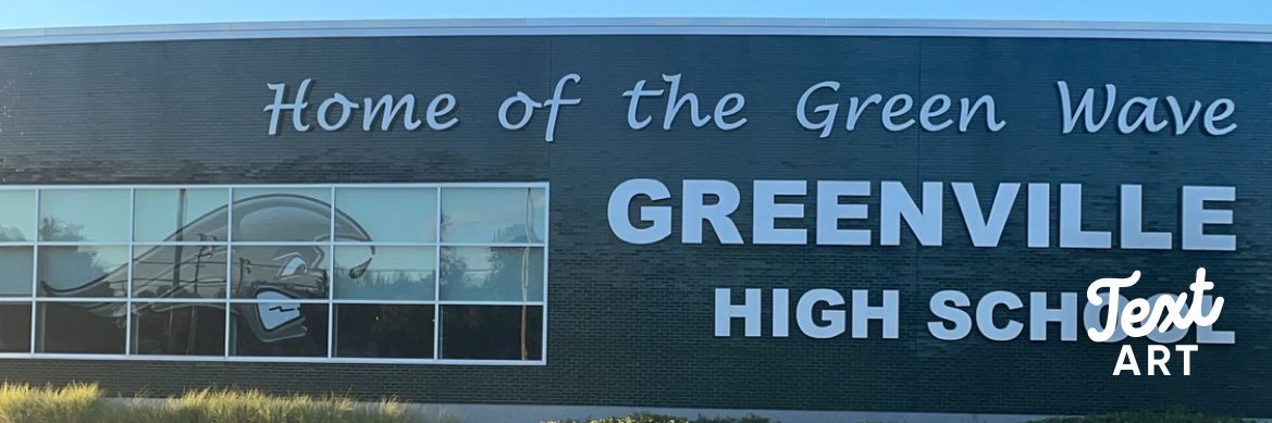 Greenville HS banner
