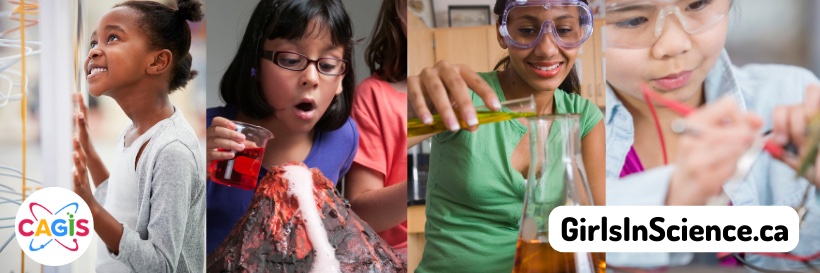 Canadian Association for Girls in Science (CAGIS) banner