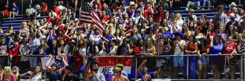 HIGHLAND HIGH SCHOOL STUDENT SECTION banner