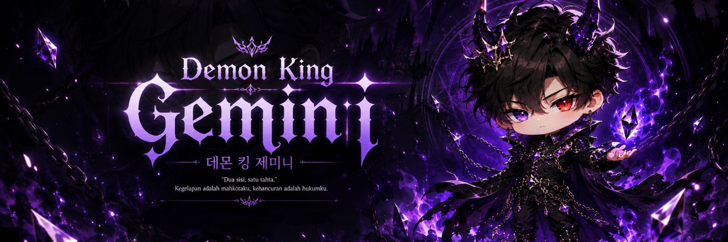 demonkinggemini's profile banner image