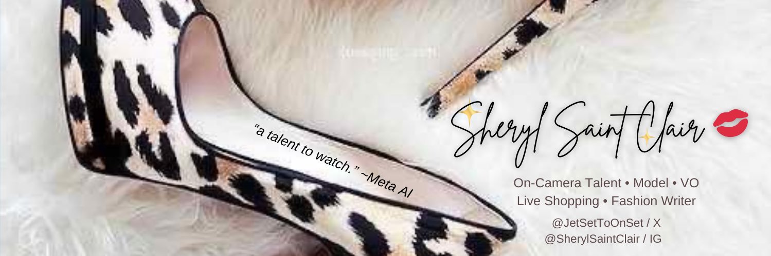 Sheryl Saint Clair✈️🎥 banner