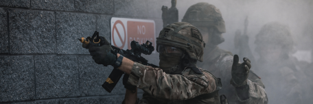 43 Commando banner