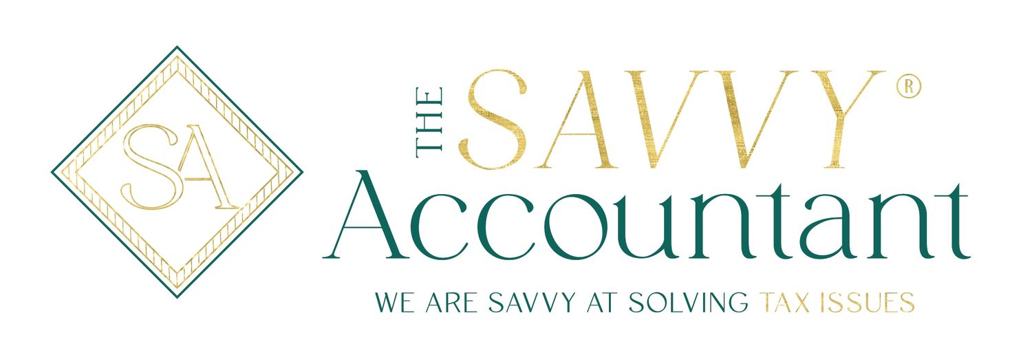 The Savvy Accountant® banner