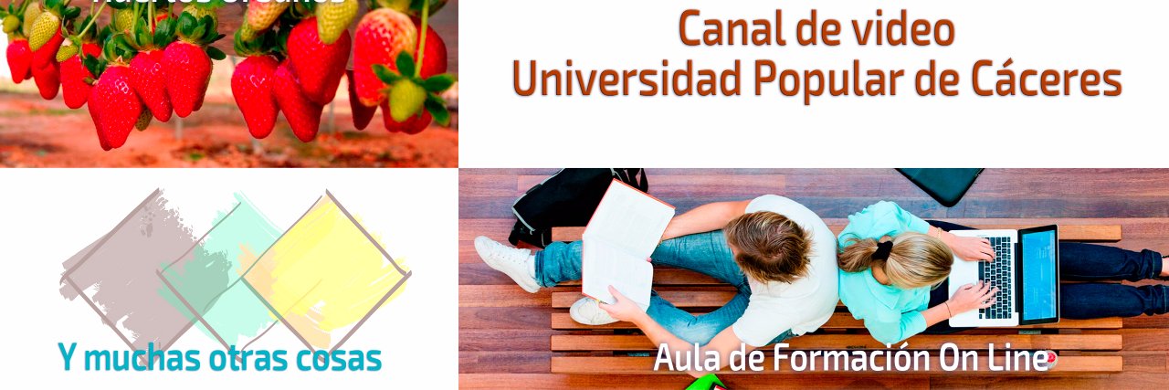 Universidad Popular de Cáceres banner