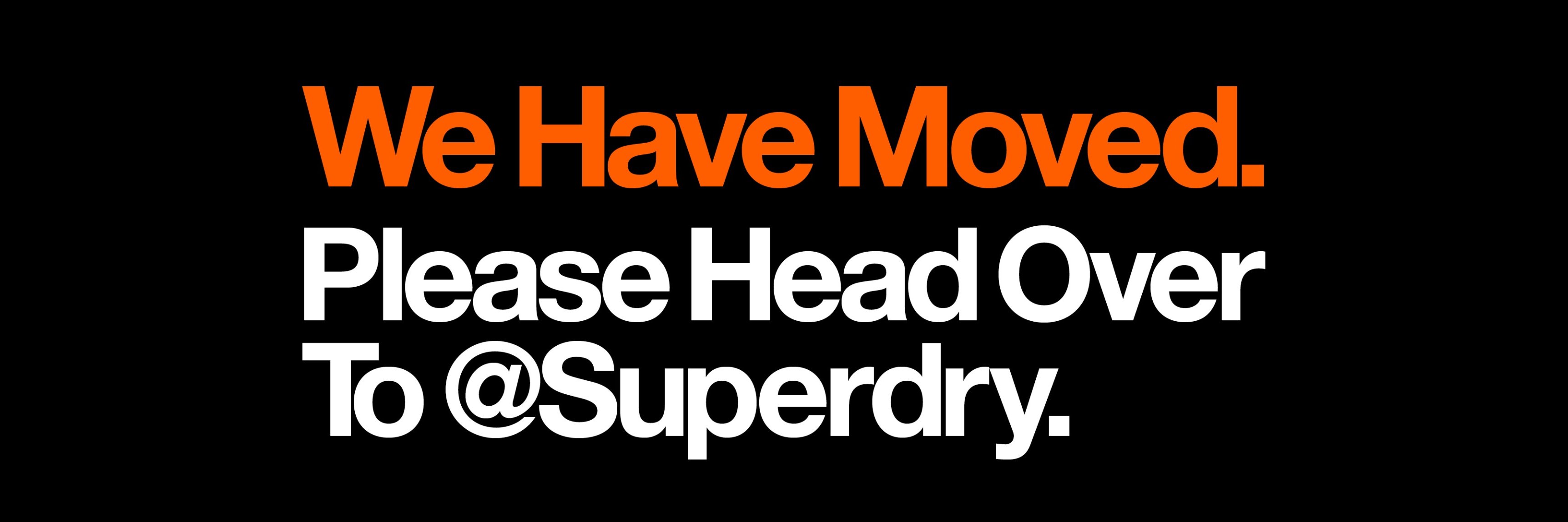 Superdry India banner