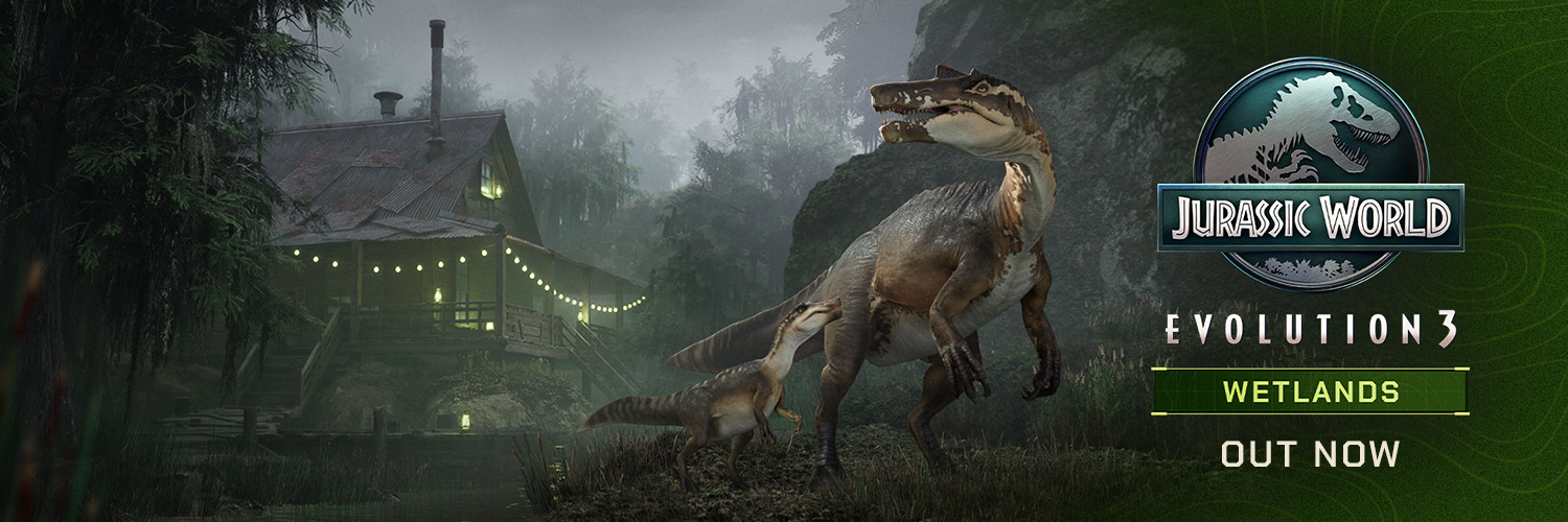 Jurassic World Evolution 3 banner