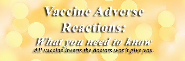 Vaccine Reactions App Profile Banner