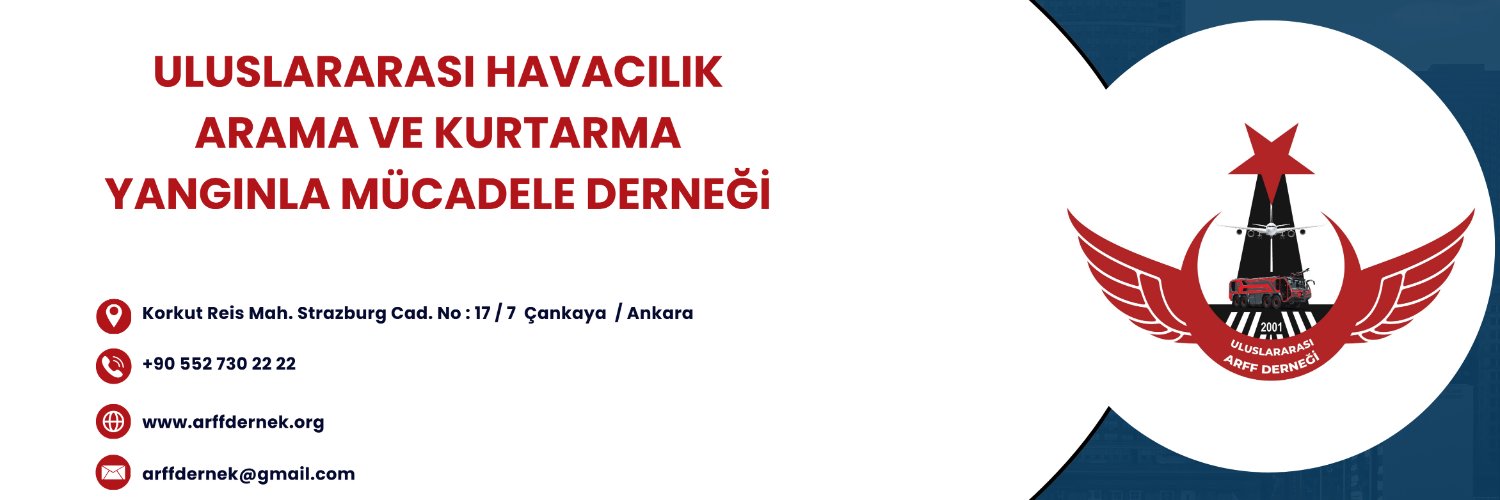 Uluslararası ARFF Derneği banner