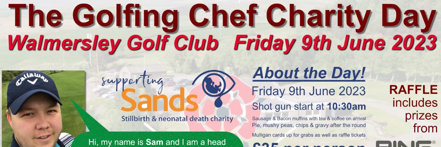 The Golfing Chef banner