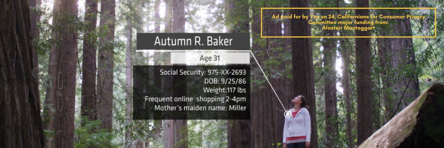 Californians for Consumer Privacy banner