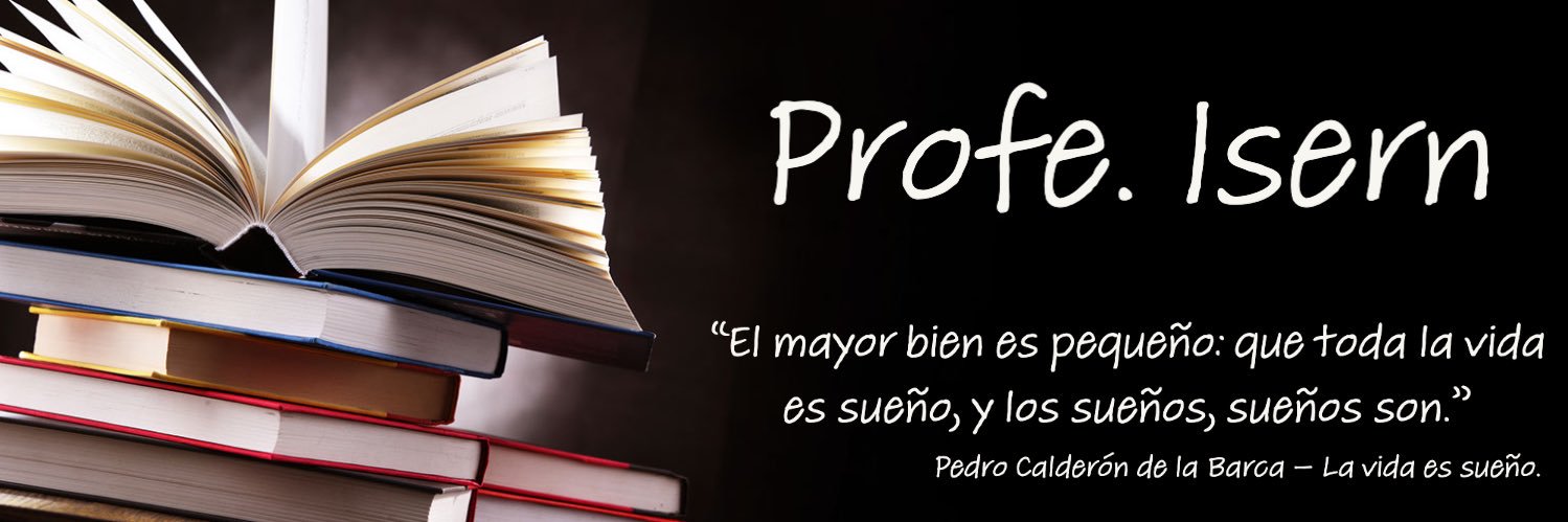 Profe. Isern banner
