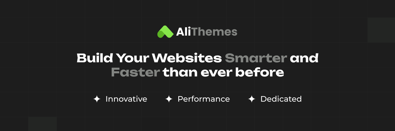AliThemes's profile banner image