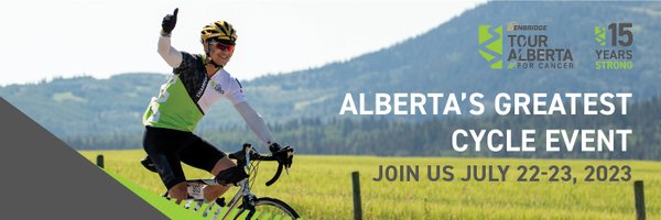 Enbridge Tour Alberta for Cancer Profile Banner