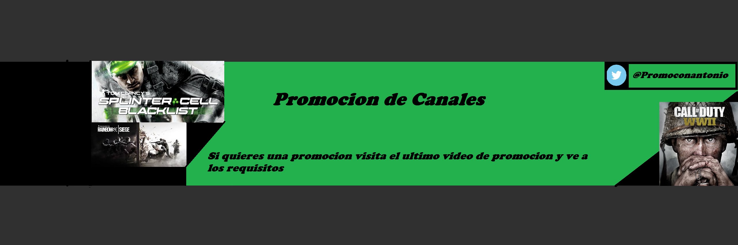 Promocion de Canal banner