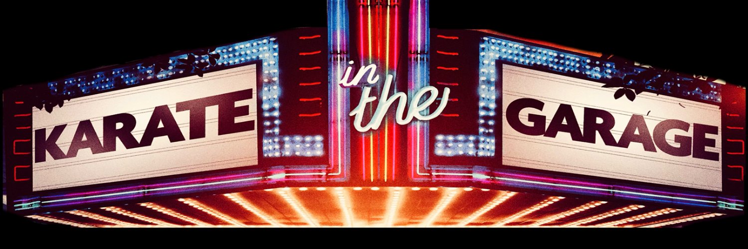 Karate in the Garage banner