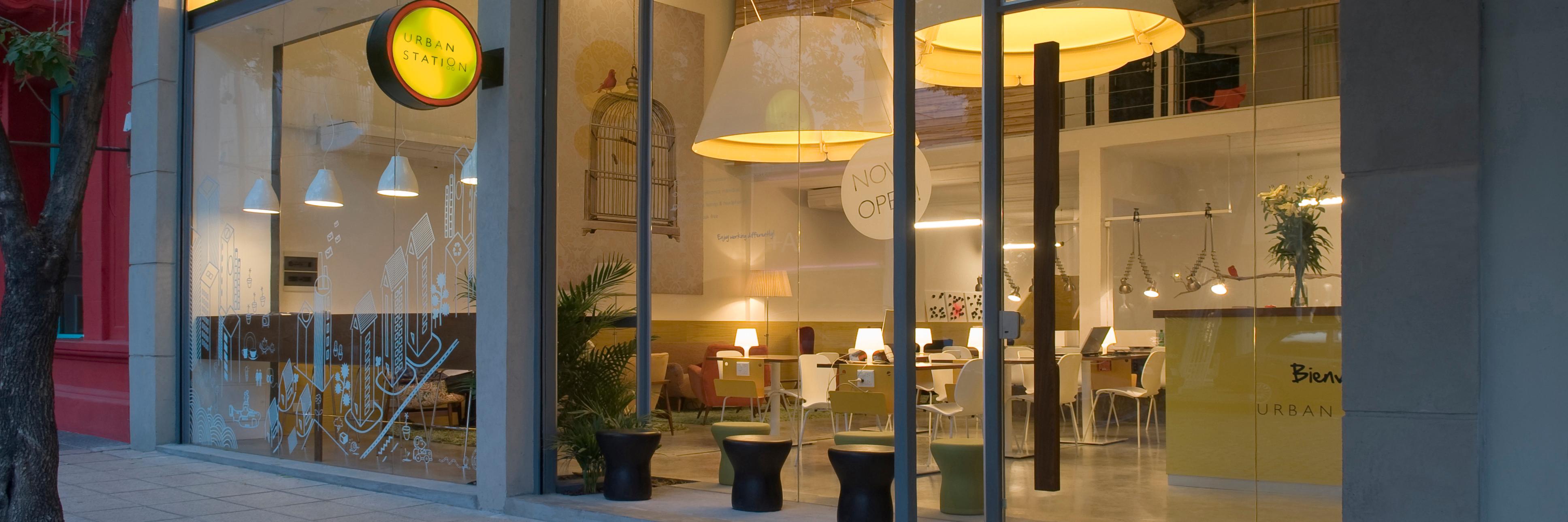 URBAN STATION banner