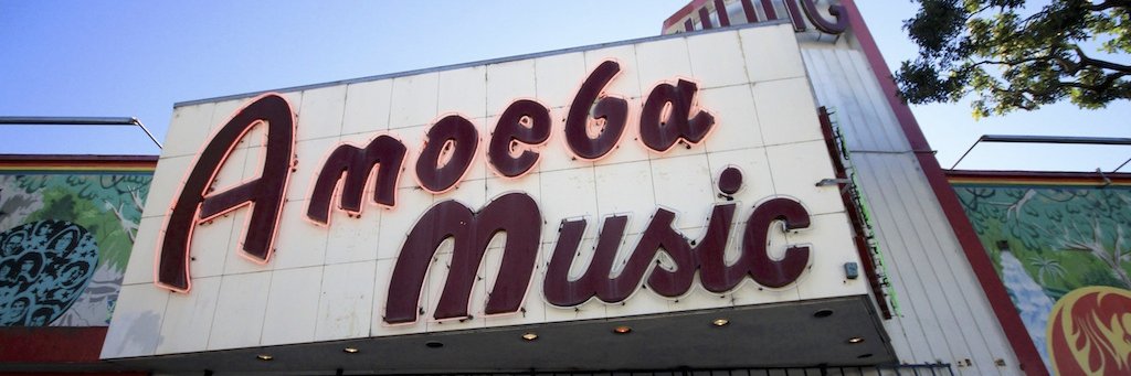 Amoeba San Francisco's banner