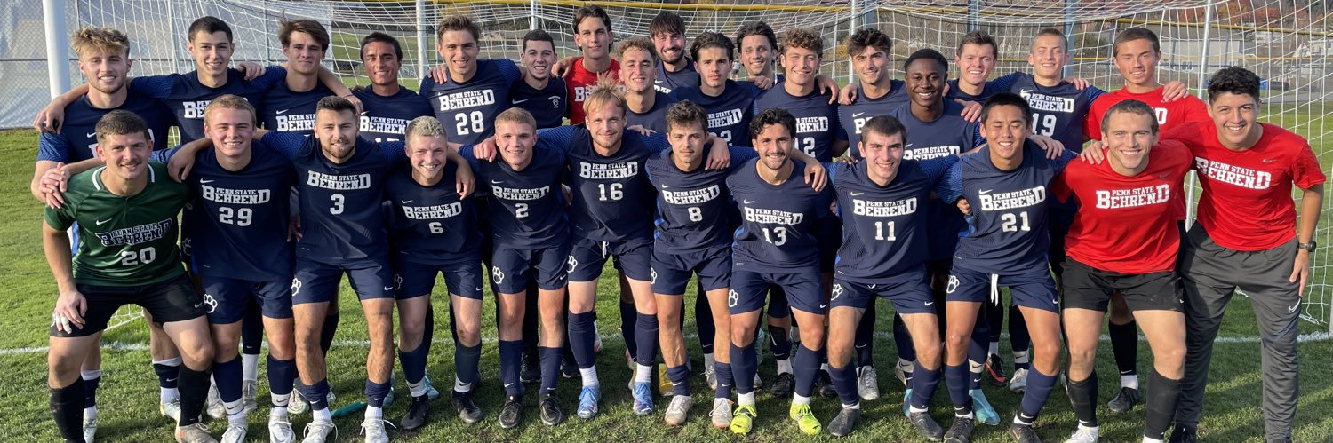 Penn State Behrend Men's Soccer banner