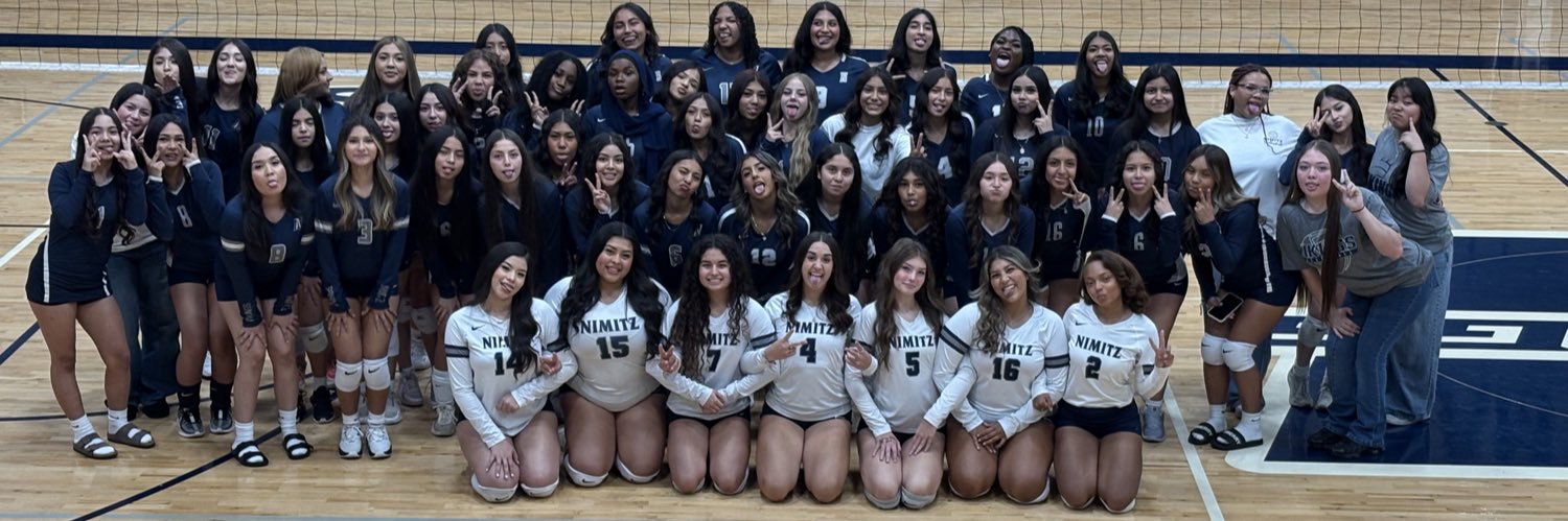 Nimitz Volleyball banner