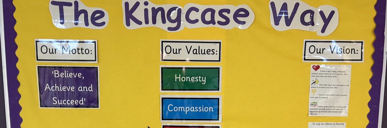 Kingcase Primary School and EYC banner