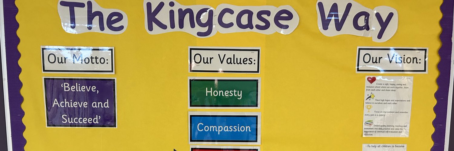 Kingcase Primary School and EYC Profile Banner