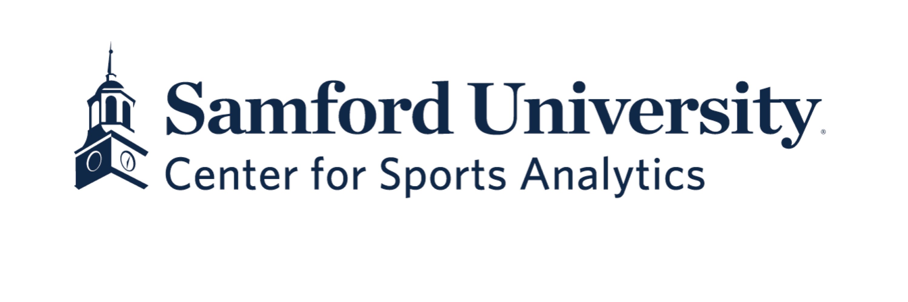 Samford University Center for Sports Analytics banner