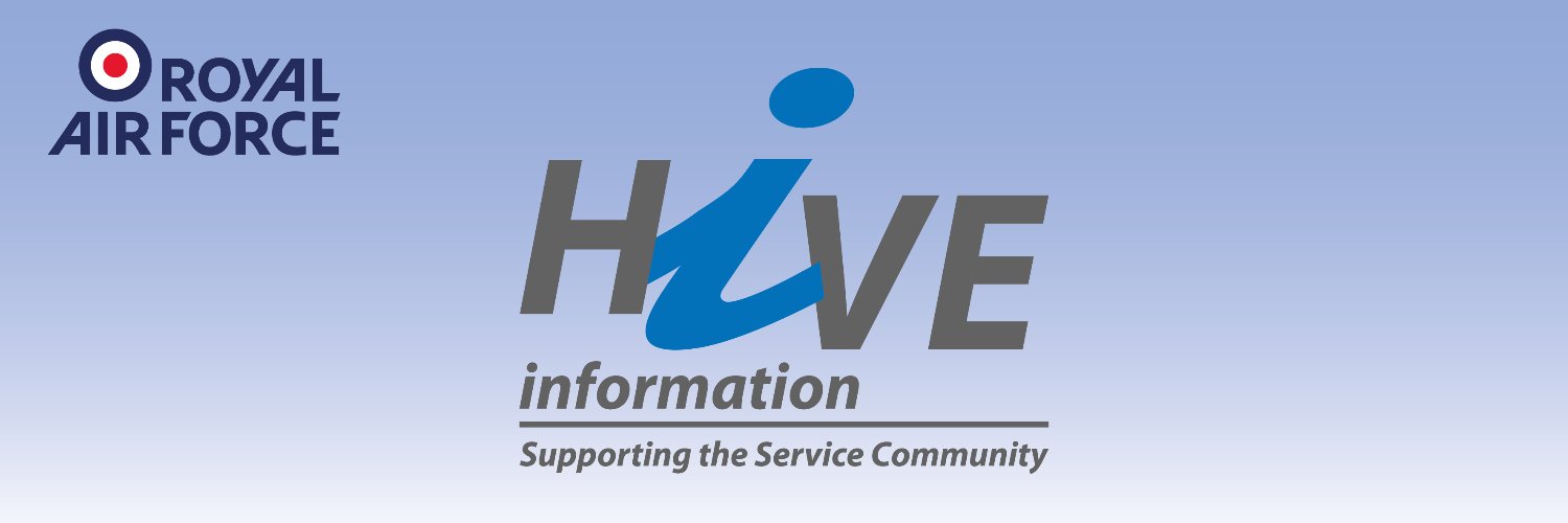 RAF Leeming HIVE banner