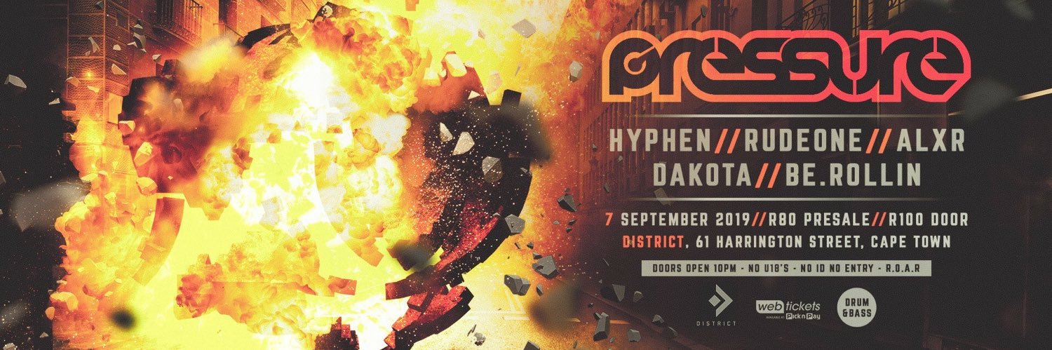 Pressure Drum & Bass banner