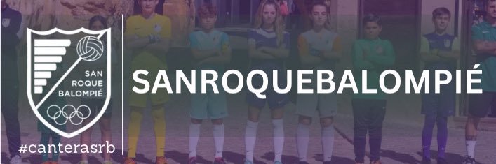 San Roque Balompié Cantera banner