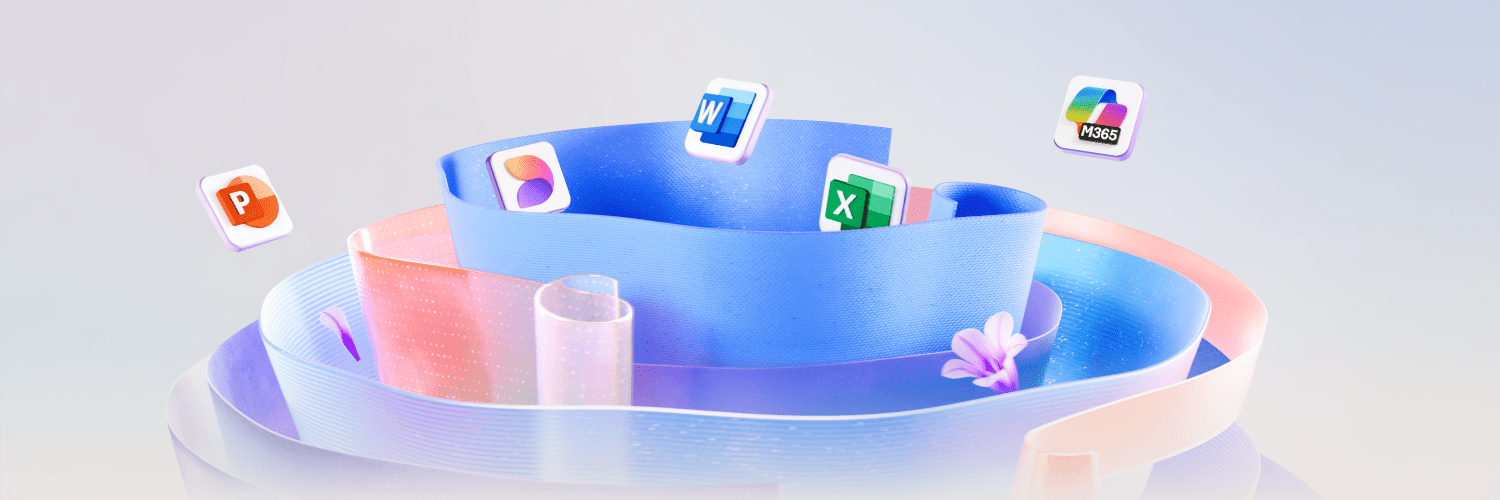 Microsoft 365's banner