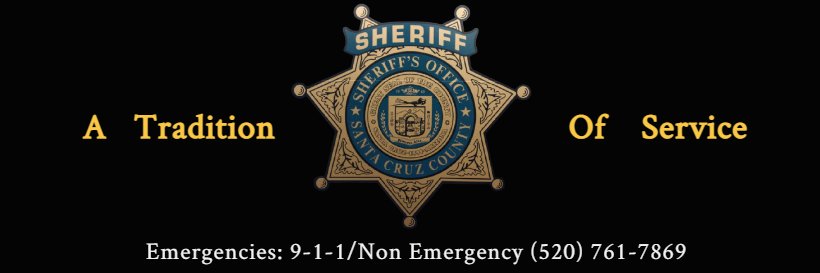 Santa Cruz County Sheriff's Office (Arizona) banner
