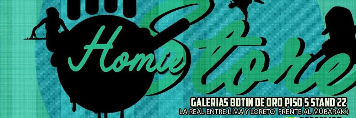 HOMIE STORE banner