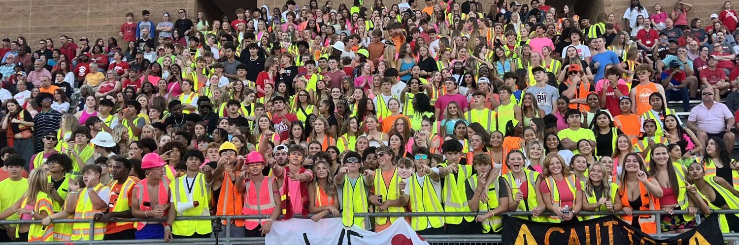 PHHS Student Section banner
