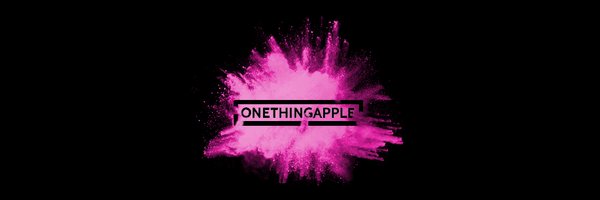 OneThingApple  Profile Banner