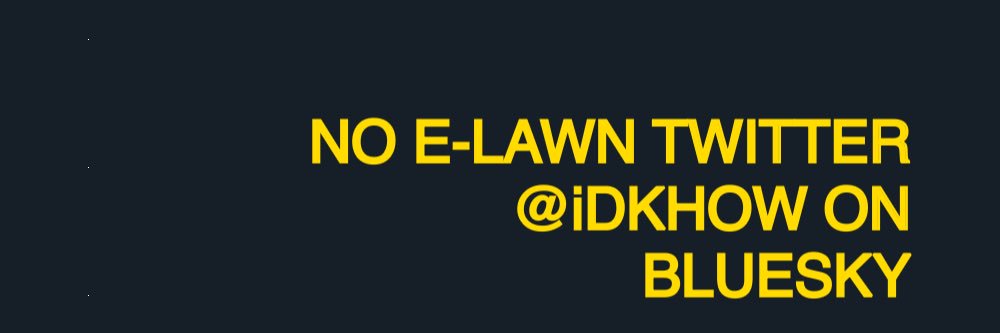 iDKHOW BUT THEY FOUND ME banner