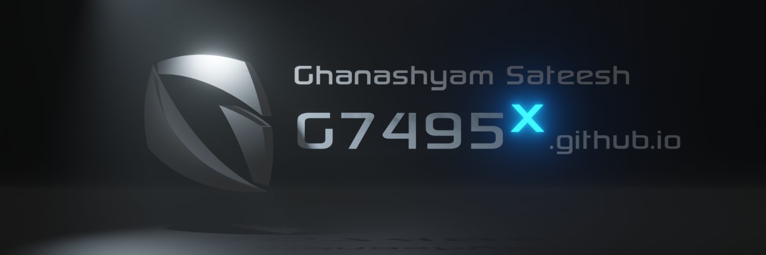 G7495x's profile banner image