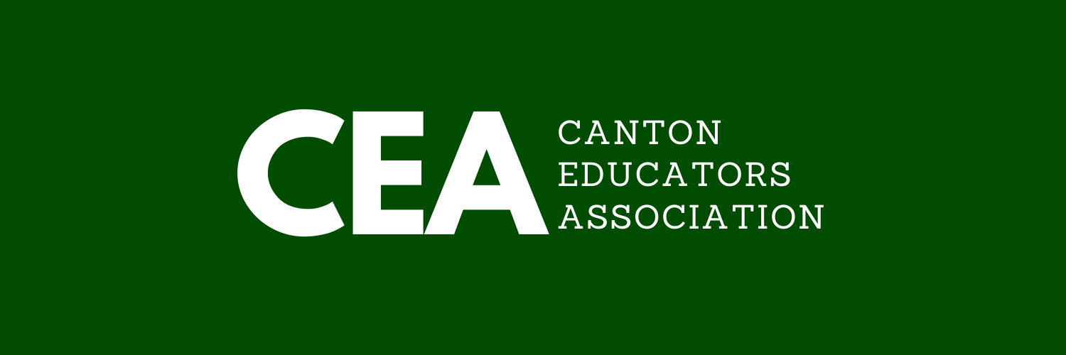 Canton Educators Association banner