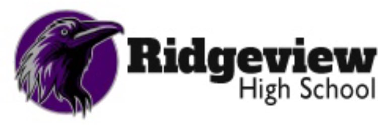Ridgeview High banner