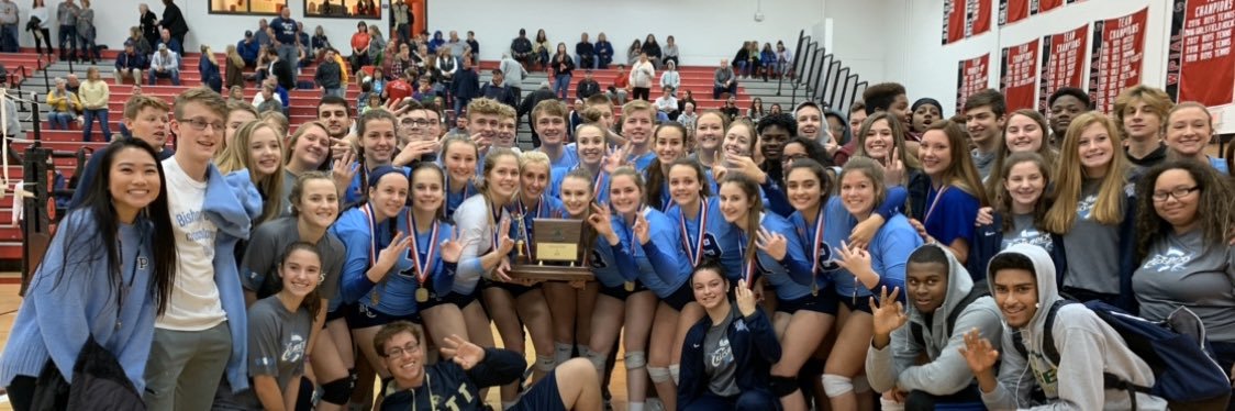 BC Girls Volleyball banner