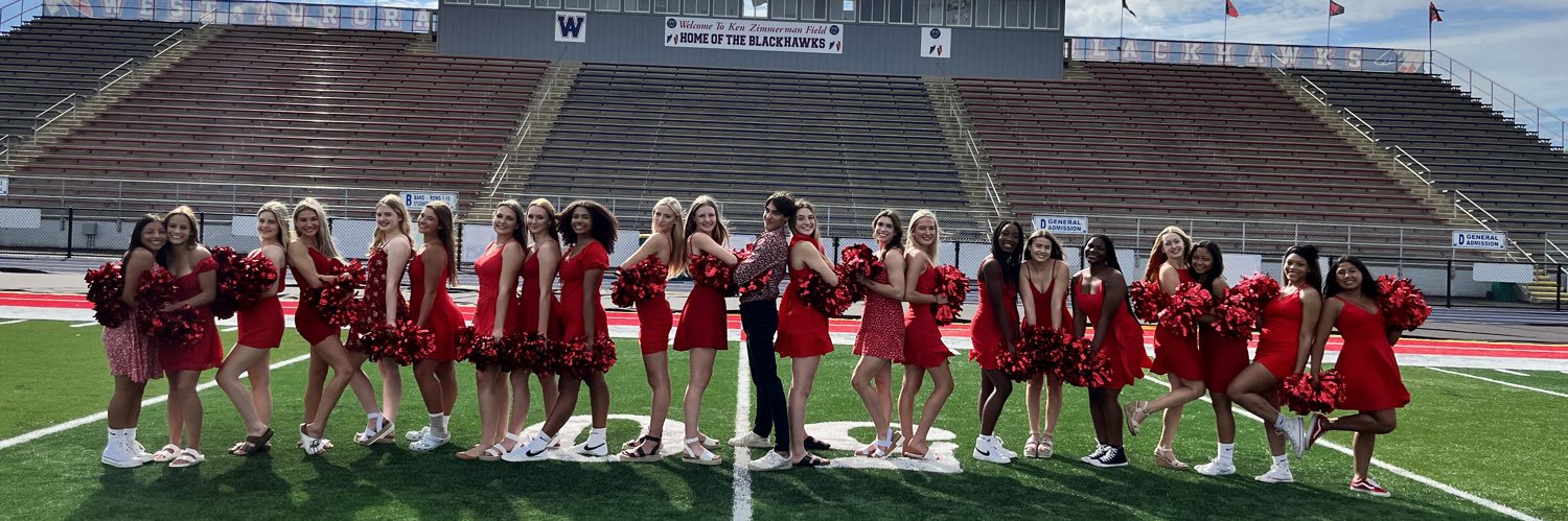 West Aurora Cheerleading banner