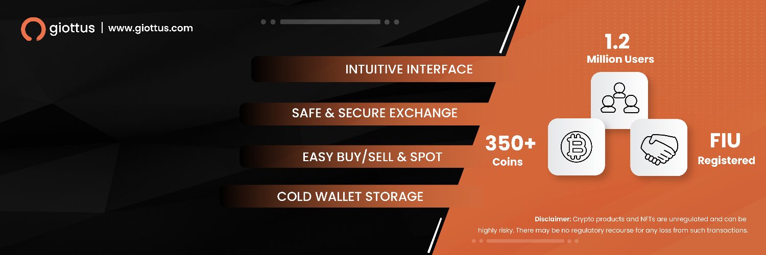 Giottus Crypto Exchange banner