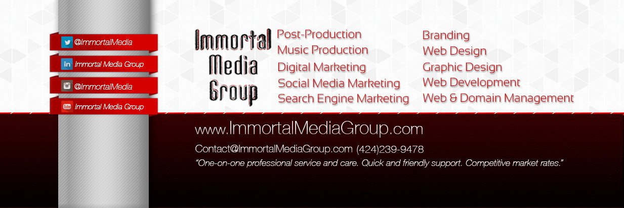 ImmortalMedia's profile banner image