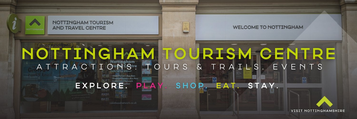 Nottingham Tourism Centre banner