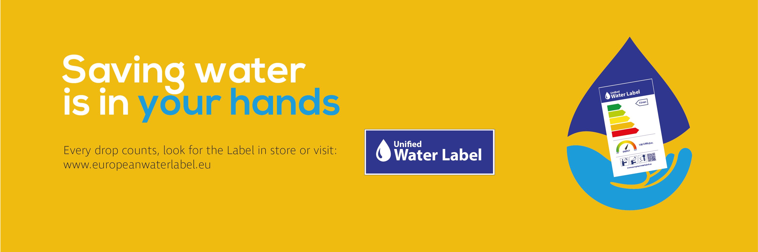 The Water Label banner
